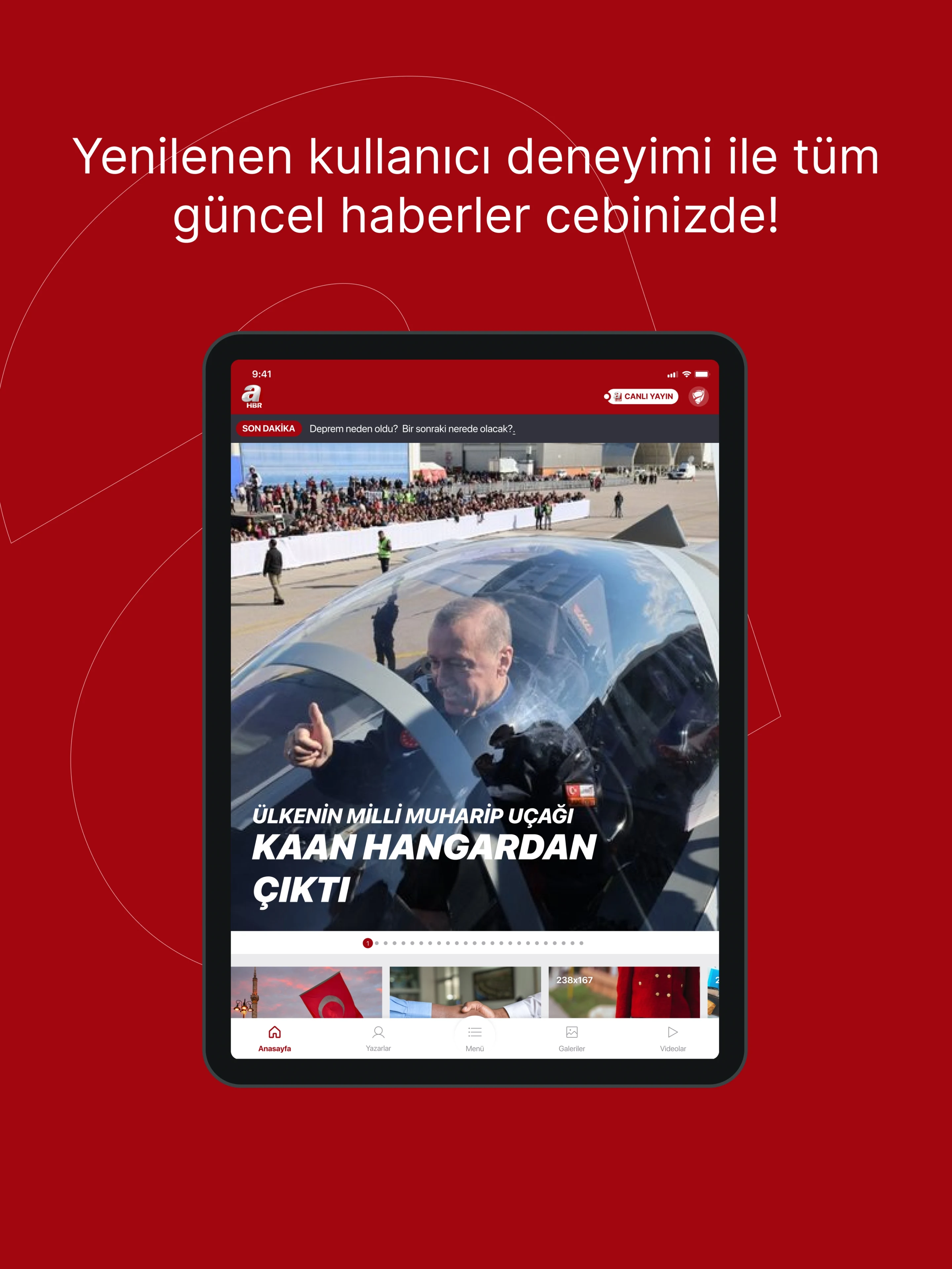 A HABER screenshot