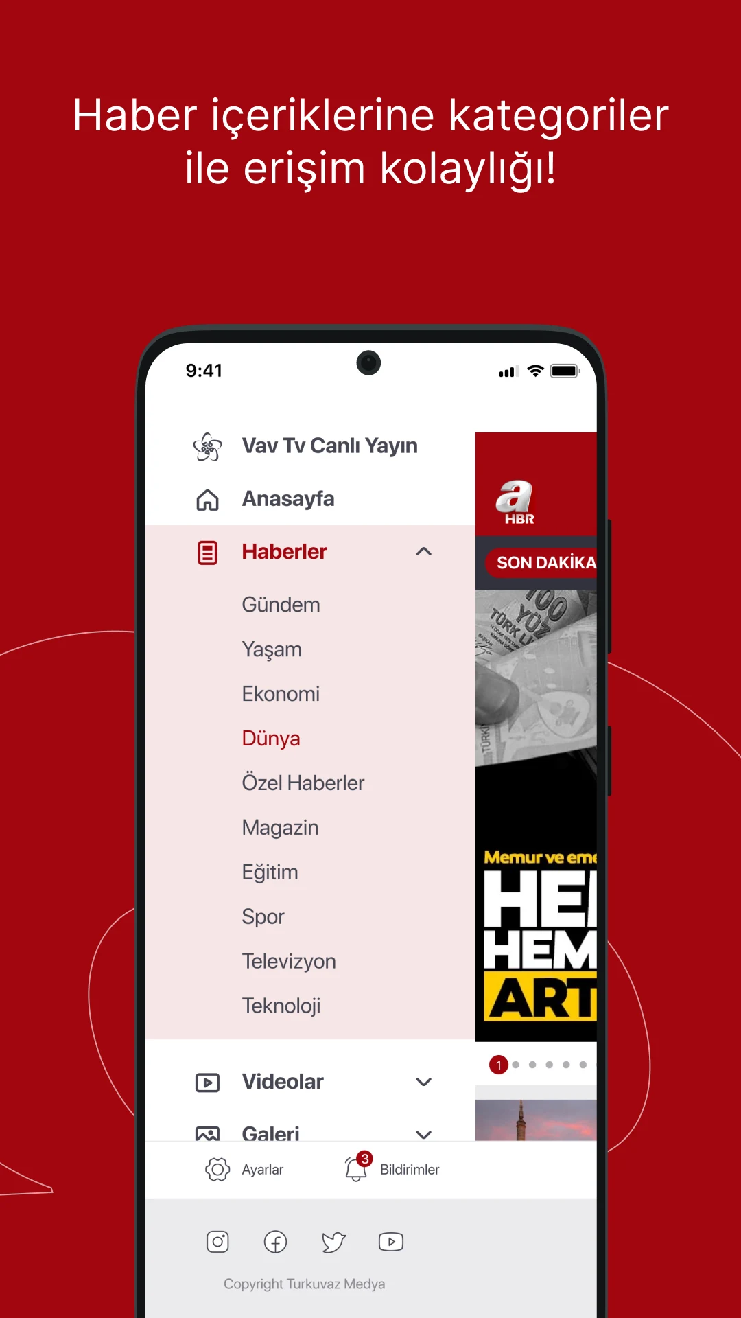 A HABER screenshot